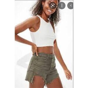 American Eagle Highest Rise Mom Short Women's 0 Festival Casual Summer